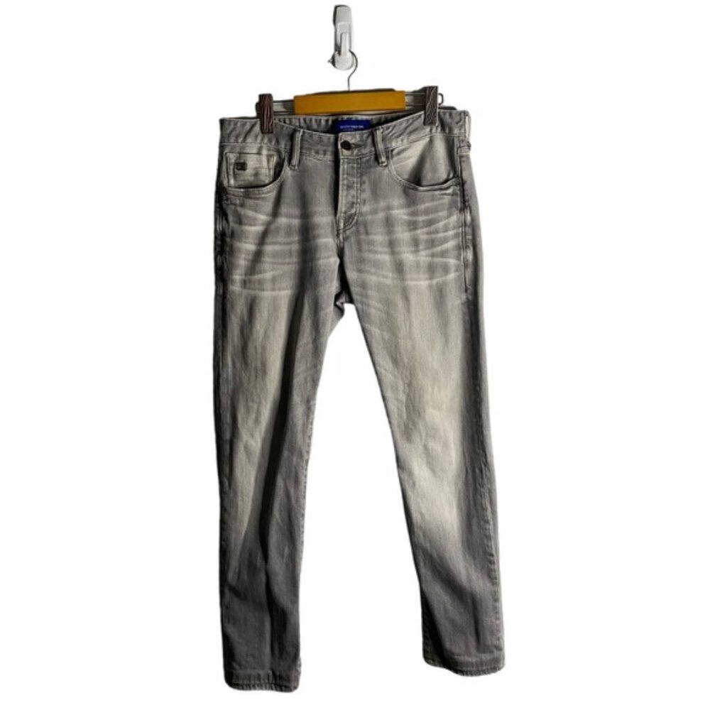 Scotch & Soda Gray Straight Men Jeans